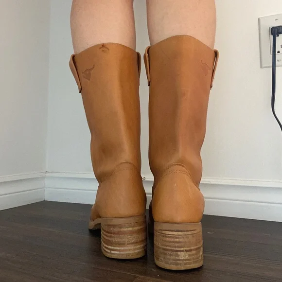 Vintage Leather western boots - Picture 12 of 16